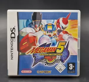 Mega Man 5 Battle Network Double Team DS - Nintendo DS - Complet - PAL FHUG - Foto 1 di 10