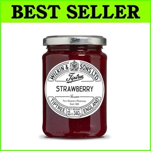 Traditional Strawberry Preserve 12oz Jars - 6 Pack of Flavorful Fruit Spread - Picture 1 of 12