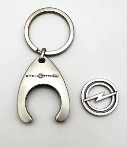 Opel Schlüsselanhänger mit Einkaufswagenchip Schlüssel Anhänger Opel - Bild 1 von 6