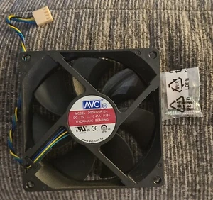 Ventilador de refrigeración de caja AVC DS09225R12H PFAF 12V 0,41A 4 pines con tornillos 43N9908 - Imagen 1 de 1