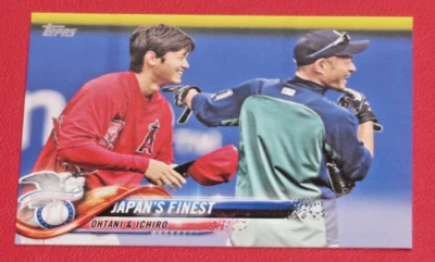 2018 Topps On Demand "Mini" - Japan's OHTANI & ICHIRO #US153 - 2 1/4" x 3 1/8" - Image 1 of 4