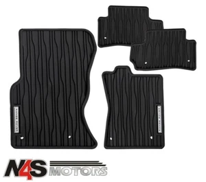 LR RANGE ROVER VELLAR RHD FRONT AND REAR CONTOUR RUBBER SET GENUINE. VPLYS0414LR - Picture 1 of 1