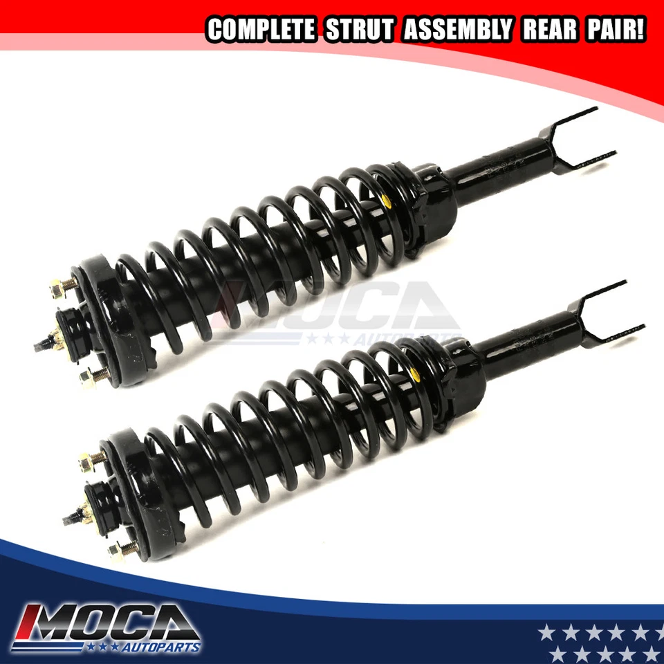2 Rear Shocks Struts Assembly Kit For 1996 1997 1998 1999 2000 Honda Civic 1.6L - Image 1 of 4