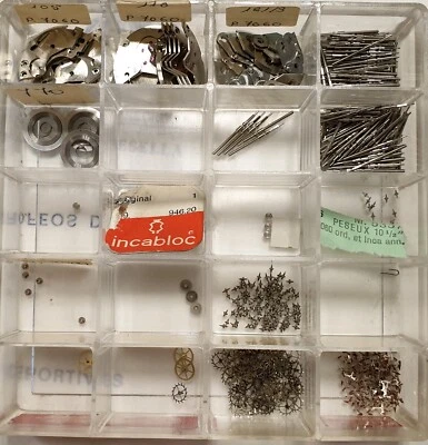 Nos 1 PC] Peseux 7040/60 Refills Parts Watch New Vintage 3 - Image 1 of 3