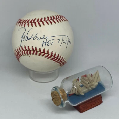 Rod Carew signed Rawlings OAL Baseball JSA COA Twins Inscribed HOF Auto A120 - Image 1 of 2