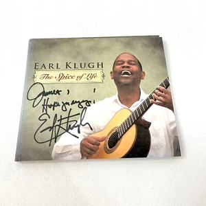 EARL KLUGH Hand Signed CD The SPICE of LIFE Jazz Blues Soul - Picture 1 of 4