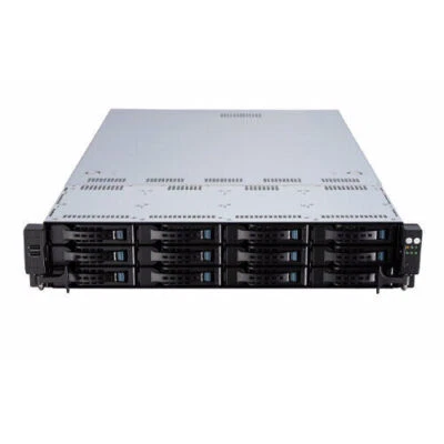 ASUS RS720A-E9-RS12V2 12X3.5" Server/2xEPYC 7282 CPU 16core/2X16G 3200MHz/1T M.2 - Image 1 of 4