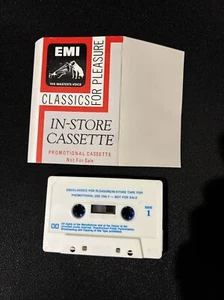 EMI Classics For Pleasure Promo Cassette - Picture 1 of 1