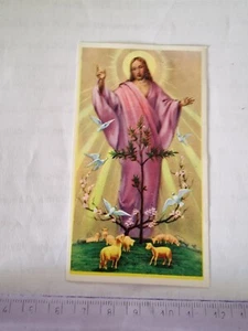 Santino Holy Card Orazione a Gesù Risorto Ele 2/973 ZA1138 ^ - Picture 1 of 2