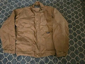 Lapco FR Canvas Jacket Men’s XLT Insulated Fire Resistant Brown Used Work Jacket - Picture 1 of 7