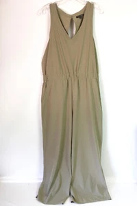 Banana Republic Factory Damen Large Jumpsuit oliv khaki hellbraun leicht aktiv - Bild 1 von 6