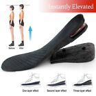 Increase Orthopedic Insoles 3 Layer Air Cushion Invisible Lift Heel Pads 