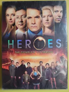 Heroes Complete Seasons 1 & 2 *DVD-9* (4 Disc Set, Dual Layer, 2007) Rare SEALED - Imagen 1 de 5