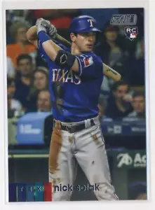 2020 Stadium Club #151 Nick Solak RC Texas Rangers BX5 - Picture 1 of 2