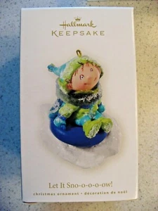 Hallmark Keepsake 2008 Let It Sno-o-o-o-ow! Snow Christmas Ornament - Picture 1 of 4
