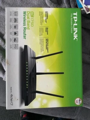 TP-Link AC1750 1750 Mbps 4-Port 1000 Mbps Wi-Fi 802.11ac Router (Archer C7) - Bild 1 von 4