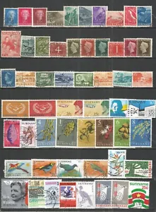 Surinam from 1943 year , mint/used stamps selection - Picture 1 of 1