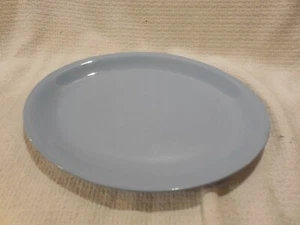 Homer Laughlin China  Skytone Blue 13 5/8" Oval Platter - Discontinued - Picture 1 of 3