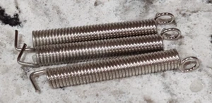 3 TREMOLO SPRINGS from BC RICH RAVE ST1 - 1980's VINTAGE GUITAR PART - Picture 1 of 5