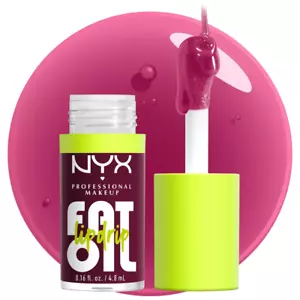 Fat Oil Lip Drip, Moisturizing Lip Oil Gloss, Vegan Tinted Formula, up to 12 HR - Picture 1 of 12