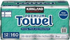 Kirkland Signature Paper Towels, 2-Ply, 160 Sheets, 12-count Kitchen Essentials