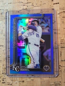 2025 Topps Series 2 - Kyle Isbel #470 BLUE Foilboard /150 - Picture 1 of 2