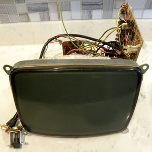 AMBER 12" CRT WORKING TESTED Clinton Taiwan Corp CE663W9H134GEZ CEULL76-1/4A1TE - Zdjęcie 1 z 17