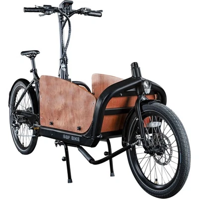 BBF Miami E Bike 26/20Zoll Lastenfahrrad Transportrad Pedelec Cargo schwarz matt - Bild 1 von 4