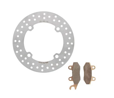 Rotor de freno trasero Can-Am Commander DPS 800R 2014-2017 y pastillas de freno de servicio severo Foto 1 de 4