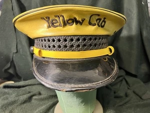 VINTAGE ORIGINAL 1940-50's LANCASTER BRAND, L. A. YELLOW CAB CO. CABBIE CAP! - Picture 1 of 12