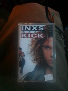 INXS Kick Cassette Tape 1987 - Picture 1 of 3