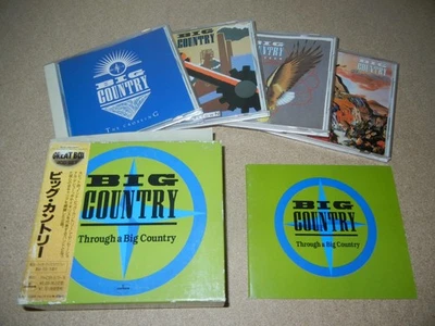 Big Country "Through a Big Country" Japan 4 CD BOX w/OBI PHCR-3173/4/5/6 Foto 1 de 4