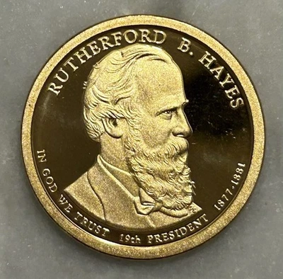 2011-S Rutherford B. Hayes Presidential Proof Dollar - Image 1 of 4
