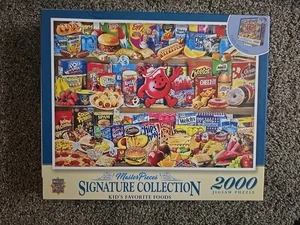MasterPieces - Signature Collection Kids' Favorite Foods 2000 Piece Puzzle 2023 - Picture 1 of 1