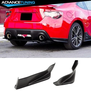 Fits 13-16 Scion FR-S 86 13-20 Subaru BRZ STI Rear Diffuser Side Apron Spats PU - Picture 1 of 8