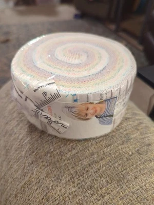 Moda's Modern Background Colorbox Jelly Roll By Zen Chic - Image 1 of 4