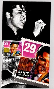 ELVIS PRESLEY ROCK AND ROLL MUSIC LEGEND STAMP FIRST DAY OF ISSUE FDC - Picture 1 of 1