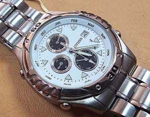 Nos Citizen not working 6870 vintage watch for parts restore 40 mm chronograph - Bild 1 von 8