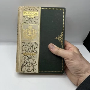 Vintage 1893 Ivanhoe A Romance Vol. 2 by Sir Walter Scott HB Book - Picture 1 of 17
