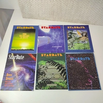 Vintage StarDate Magazine Lot Astronomy Science Space McDonald Observatory 1990s - Image 1 of 4
