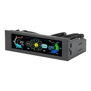 Computer Temp Monitor Pvc Lens Panel Display 5 Sets Fan Temperature Contro DE - Bild 1 von 22