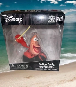 Disney Moments of Song Sebastian The Little Mermaid 3” Vinyl Figure Culturefly - Picture 1 of 7