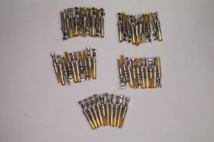 Lot of 50 5-66504-7 AMP Crimp Contact Socket 20-24 AWG Size 20 DF Snap-In NOS - Picture 1 of 2