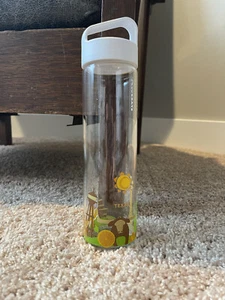 18,5 Unzen Starbucks Dallas Yah Glas Trinkflasche You Are Here Dallas GESCHENK NEU - Bild 1 von 3