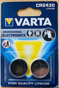 VARTA CR 2430 Lithium Knopfzelle (06430 101 402) - Bild 1 von 2