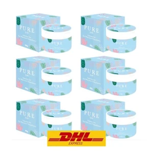 6X PURE UNDERARM Bikini Whitening Deodorant Armpit Knee Body Soft Smooth Express - Picture 1 of 12