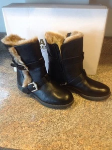 AIMEE KESTENBERG LEDERSTIEFEL MIT KUNSTFELL GEFÜTTERT - GR-9M - Bild 1 von 7