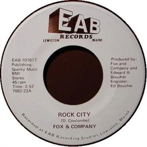 FOX & COMPANY 45 RPM - Rock City / Dreamer - Foto 1 di 1