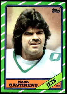1986 Topps Mark Gastineau New York Jets #105 Defensive End - Imagen 1 de 2