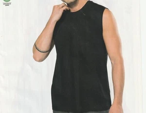 GROSSER AUSVERKAUF ÄRMELLOSES T-SHIRT. KARIBAN. 100% BAUMWOLLE. - 50% DU PRIX - Bild 1 von 1